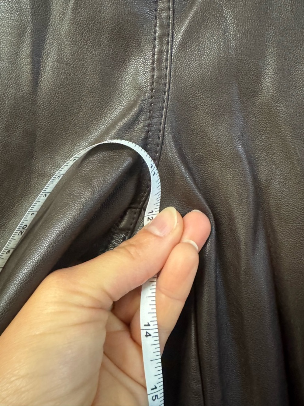 $385 Simkhai Amelia Faux Leather Pants - Picture 8 of 9